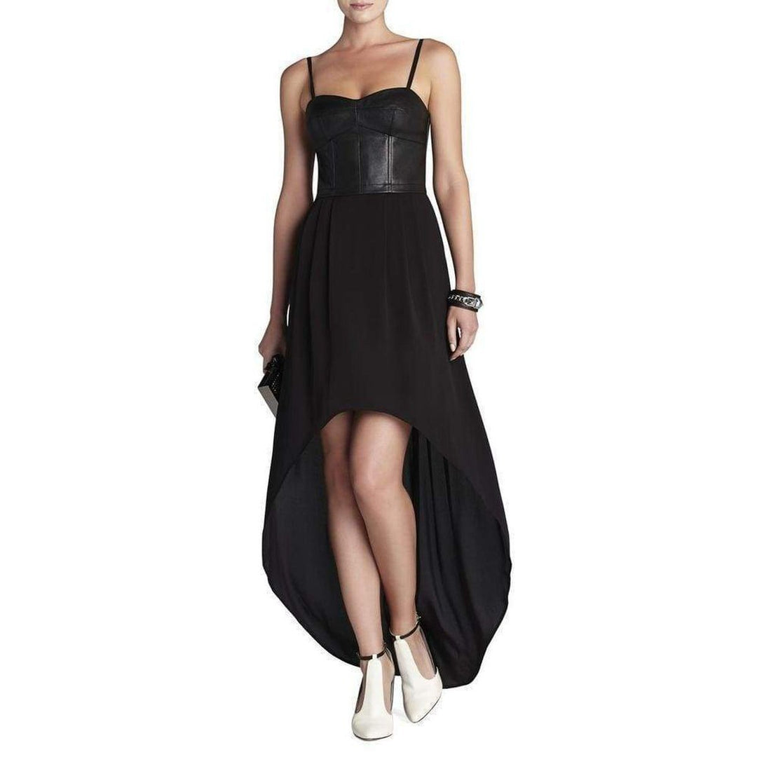 BCBGMAXAZRIA-Leandra Bustier Draped Dress - Runway Catalog