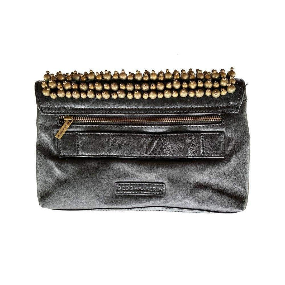 Leather Hand-Slide Clutch Bag