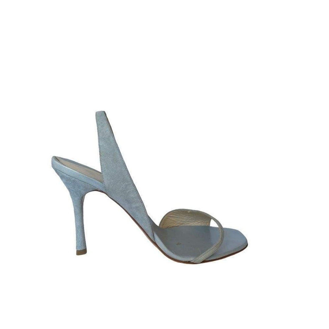 BCBGMAXAZRIA-Leather Sandal Shoes - Runway Catalog