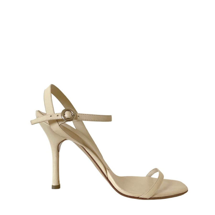 BCBGMAXAZRIA-Leather Sandals - Runway Catalog