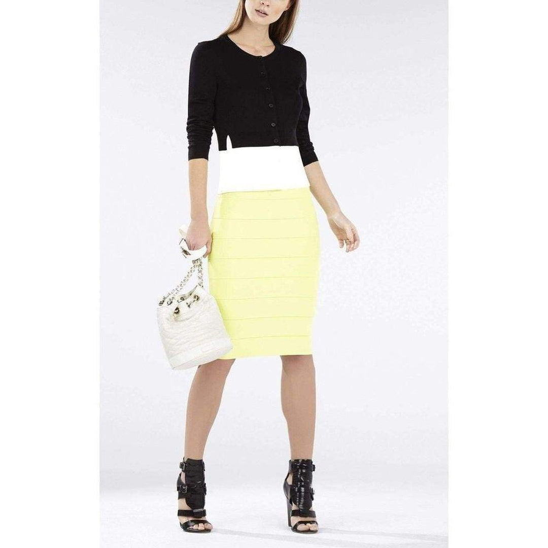 BCBGMAXAZRIA-Leger Power Pencil Skirt - Runway Catalog