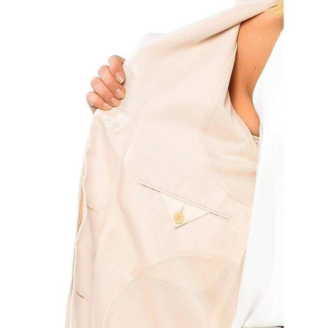 Long Cotton Blend Coat