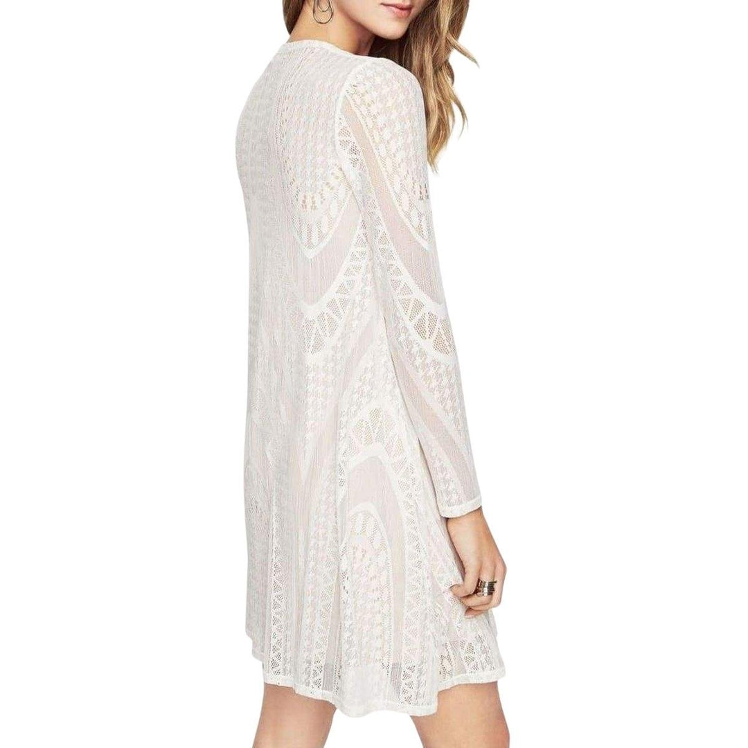 Long-Sleeve Lace Dress