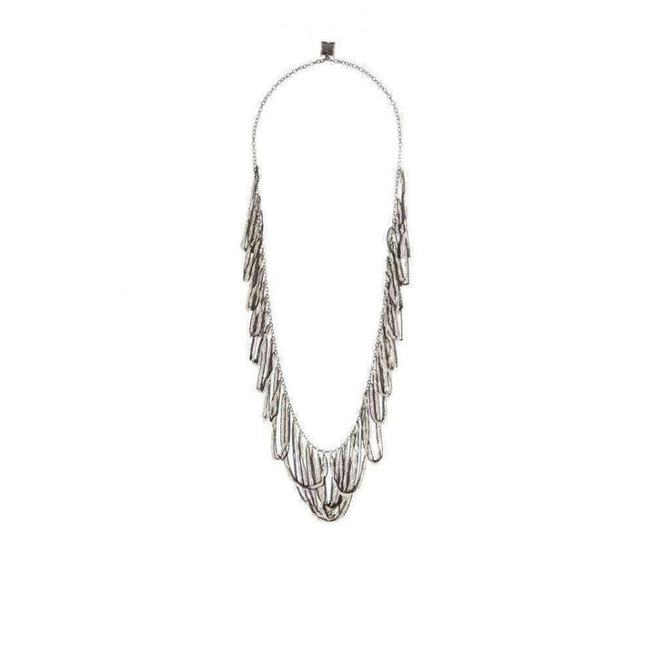 BCBGMAXAZRIA-Looped Chained Necklace JCDJF010-04K - Runway Catalog