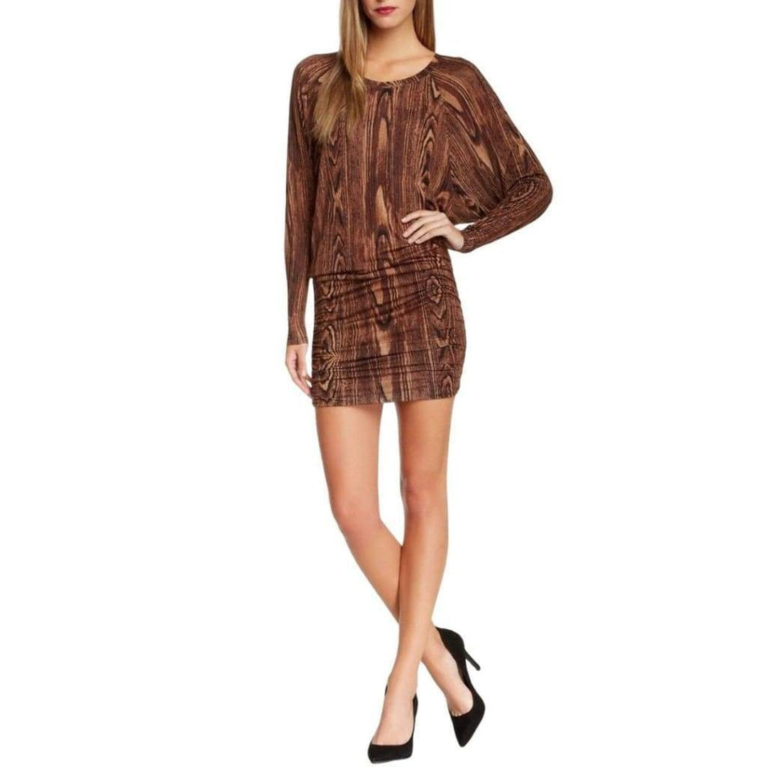 BCBGMAXAZRIA-Machiato Olive Knit Dress - Runway Catalog