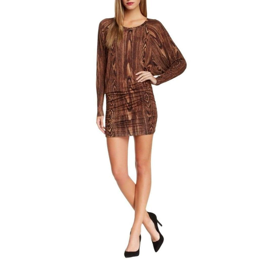 BCBGMAXAZRIA-Machiato Olive Knit Dress - Runway Catalog