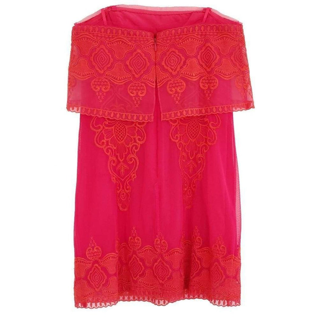 Mayela Ruby Red Strapless Dress