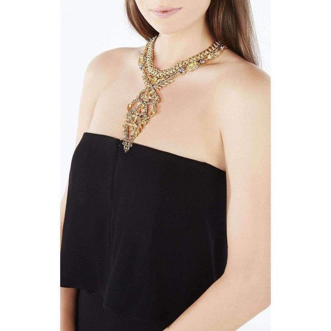 Mixed Stone Statement Necklace