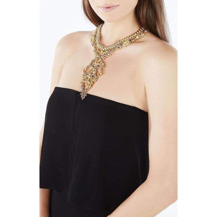Mixed Stone Statement Necklace