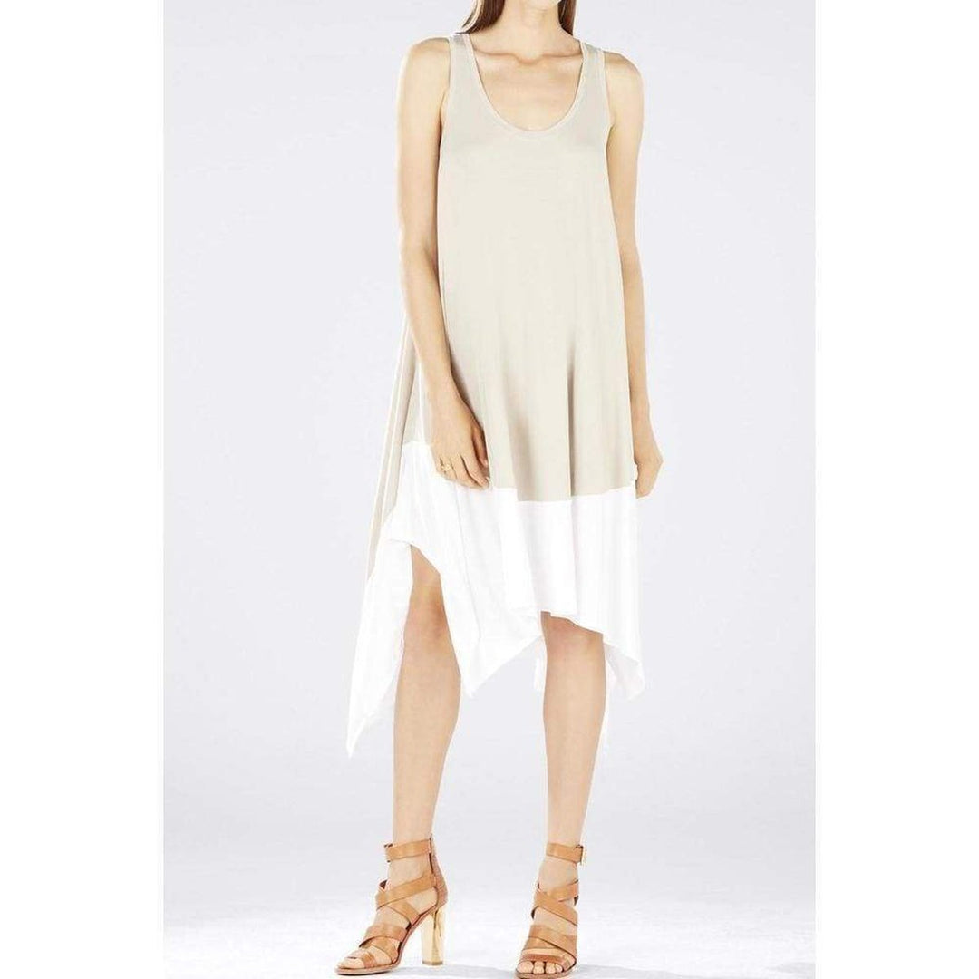 Handkerchief-hem Knit Dress