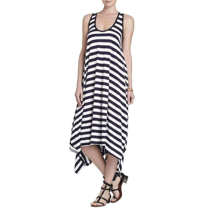 BCBGMAXAZRIA-Mylene Handkerchief-Hem Knit Dress - Runway Catalog