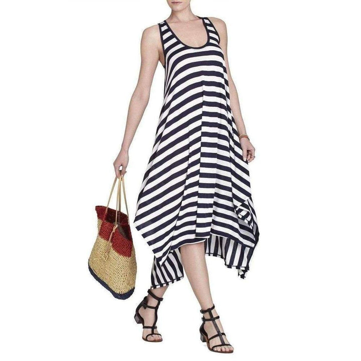 Mylene Handkerchief-Hem Knit Dress