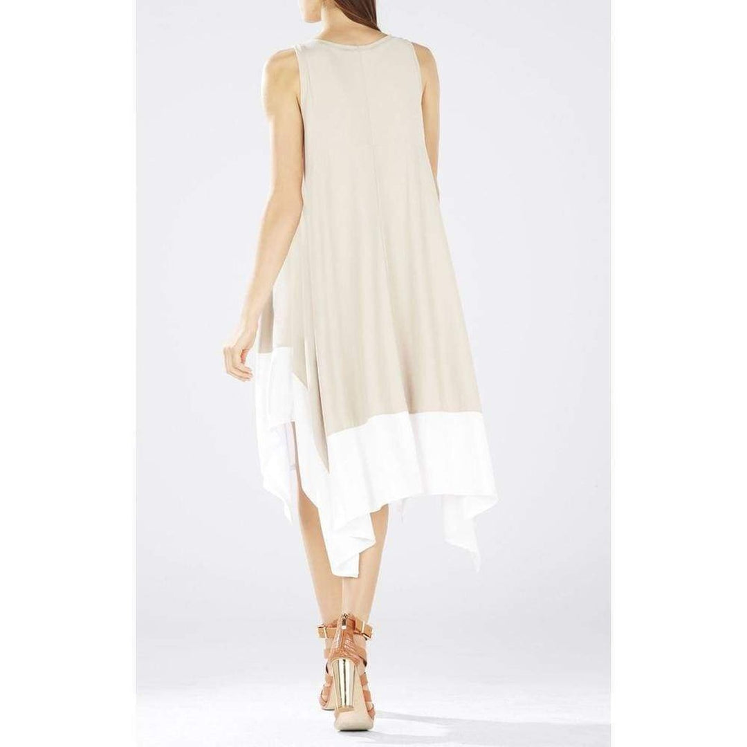 Handkerchief-hem Knit Dress