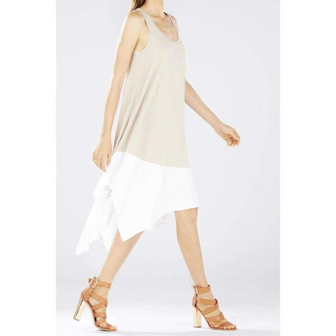 Handkerchief-hem Knit Dress