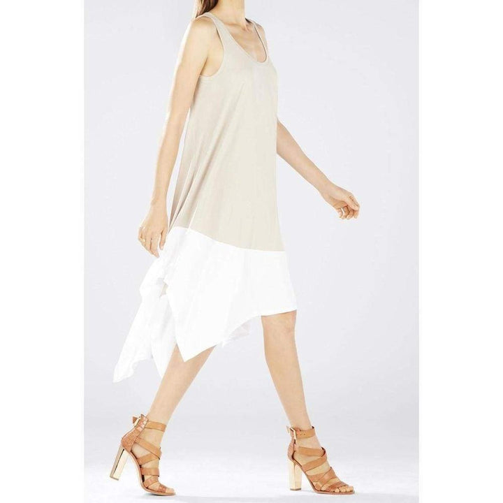 Handkerchief-hem Knit Dress