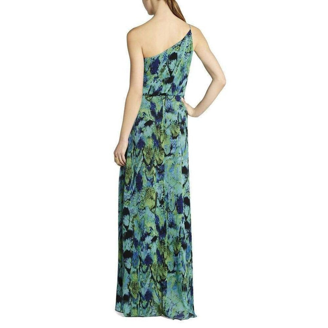 Nalda One-Shoulder Long Ruffle Dress