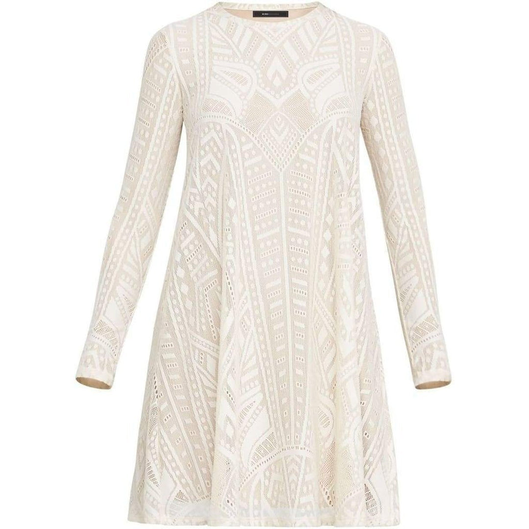 BCBGMAXAZRIA-Natyly Long-Sleeve Lace Dress - Runway Catalog