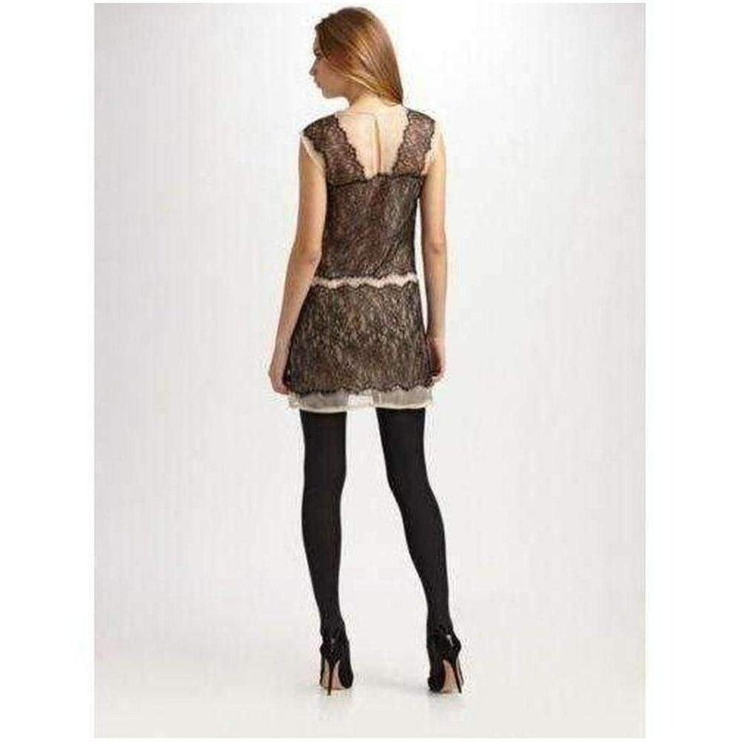Organza Lace Sheer Sleeveless Dress