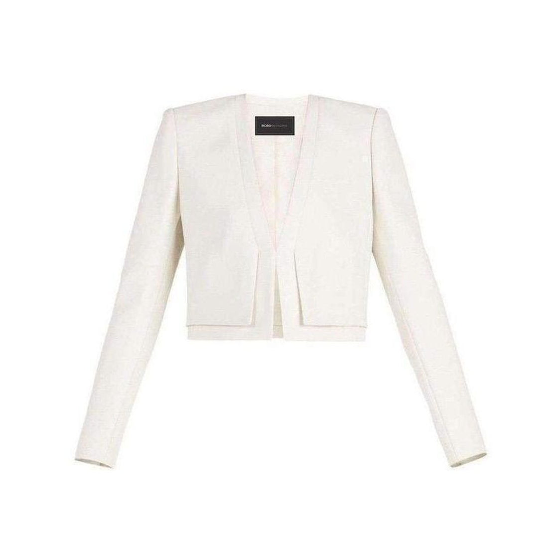 BCBGMAXAZRIA-Pierre Double-Layer Blazer - Runway Catalog