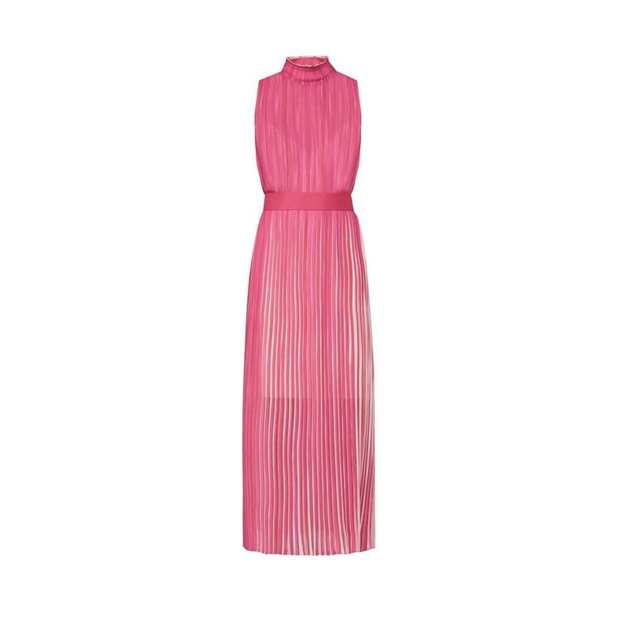 BCBGMAXAZRIA-Pleated Midi Dress - Runway Catalog