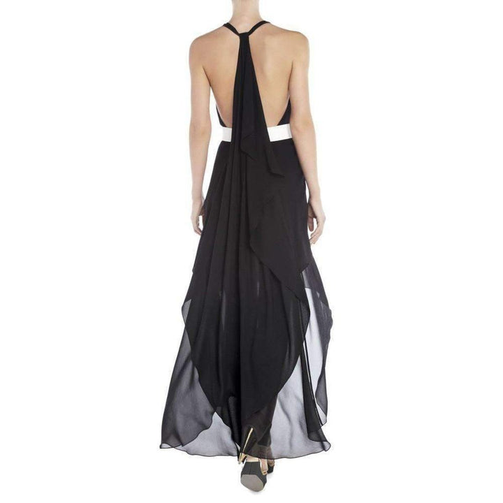 Rasha Black Halter Dress