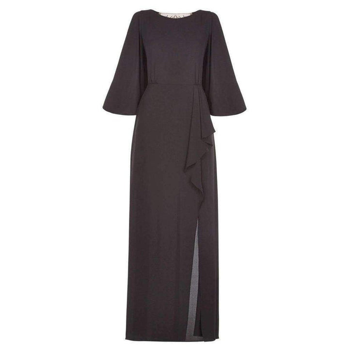 Rayah Sequin Embroidered Draped Gown