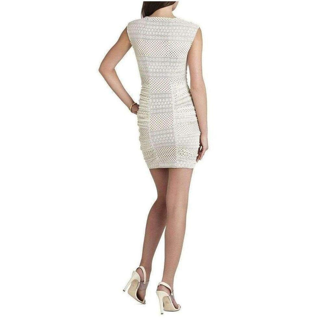 Sleeveless Ruched-Side Dress