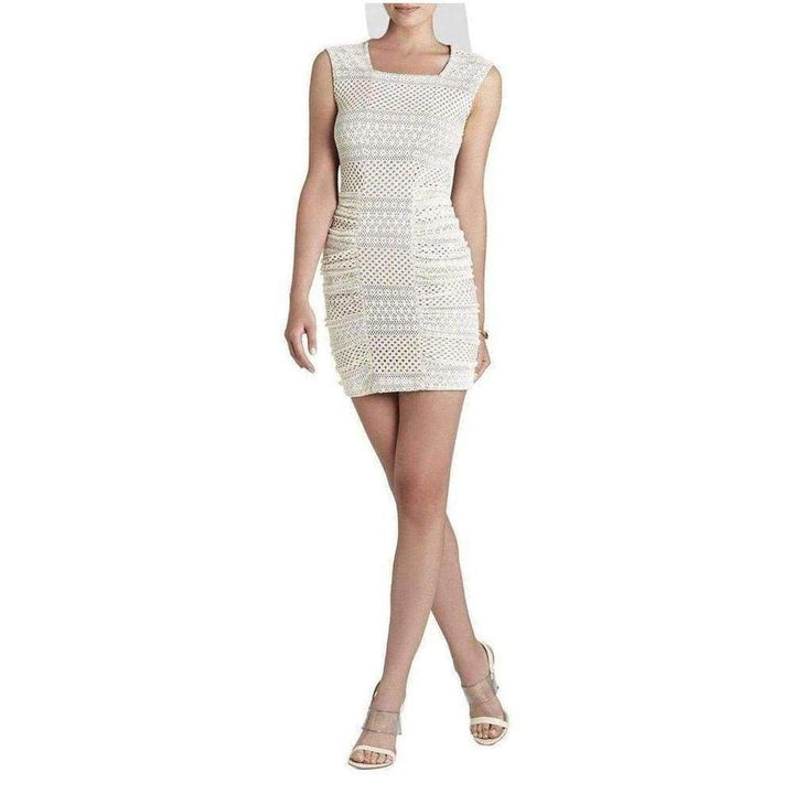 Sleeveless Ruched-Side Dress