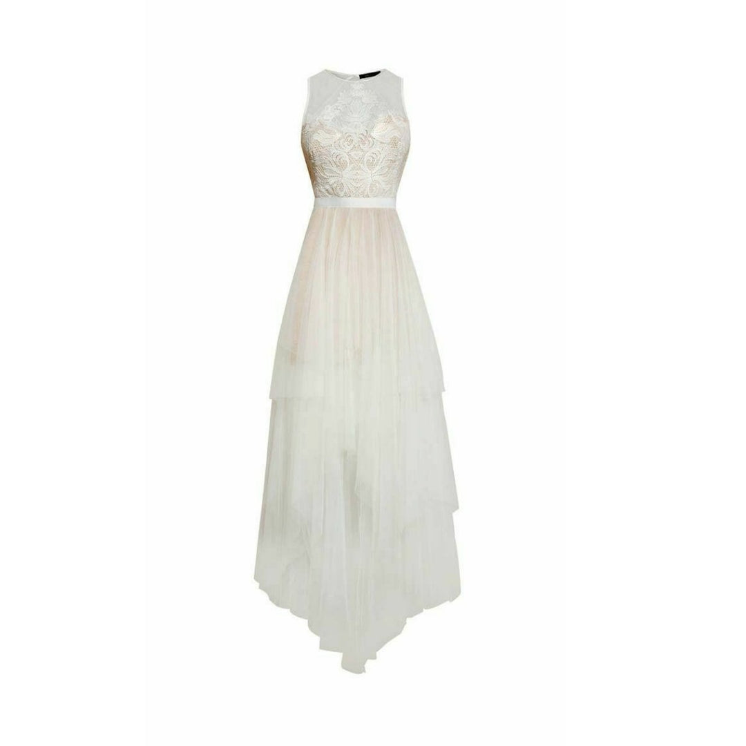 BCBGMAXAZRIA-Riese Tulle Applique Dress - Runway Catalog