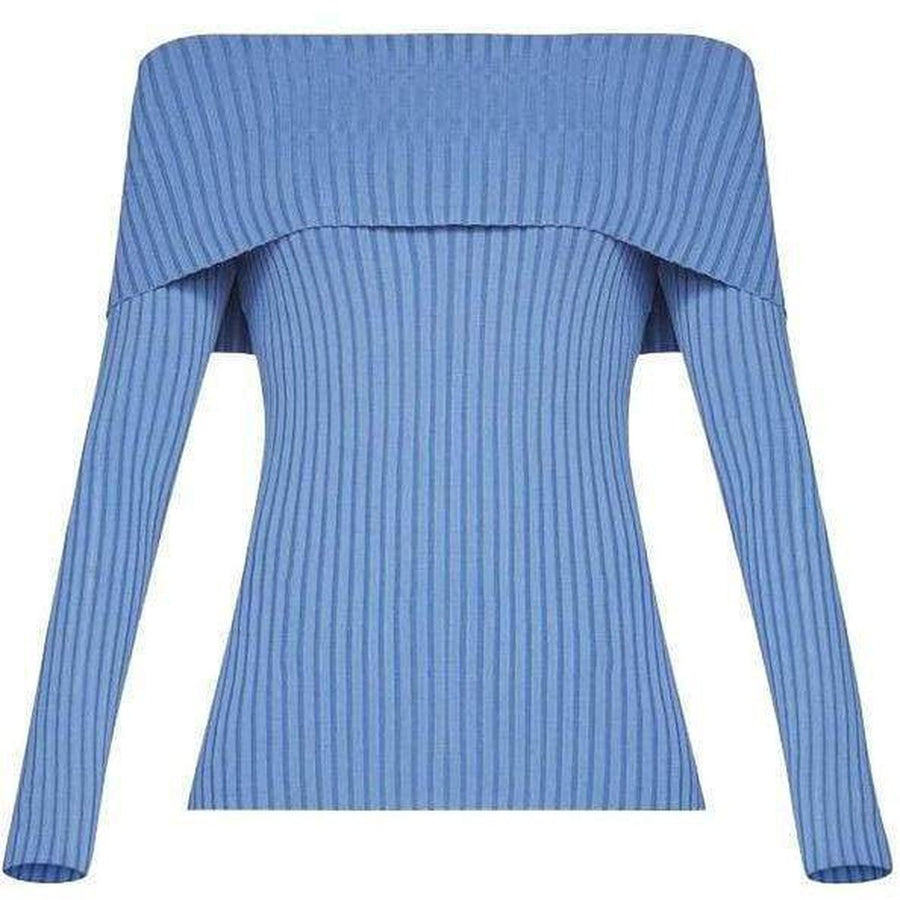 BCBGMAXAZRIA-Risa Off-The-Shoulder Sweater - Runway Catalog
