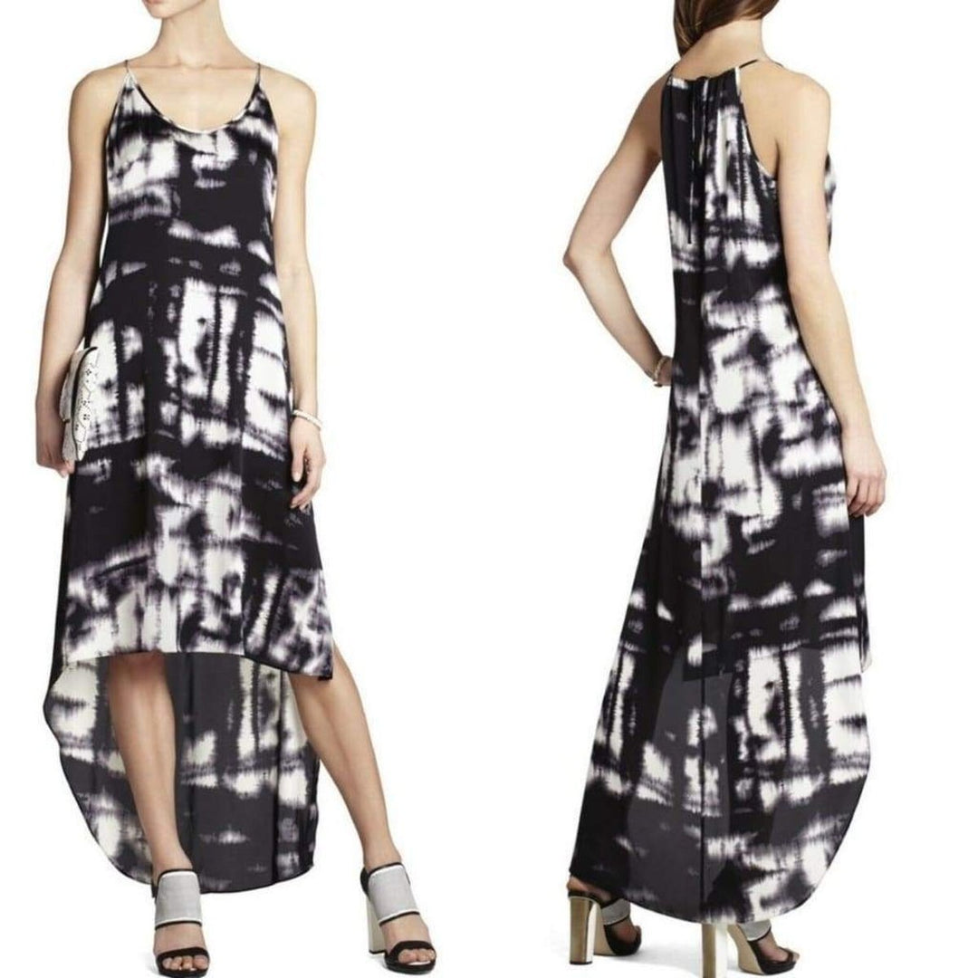 Rory Black High-Low Hem Dress