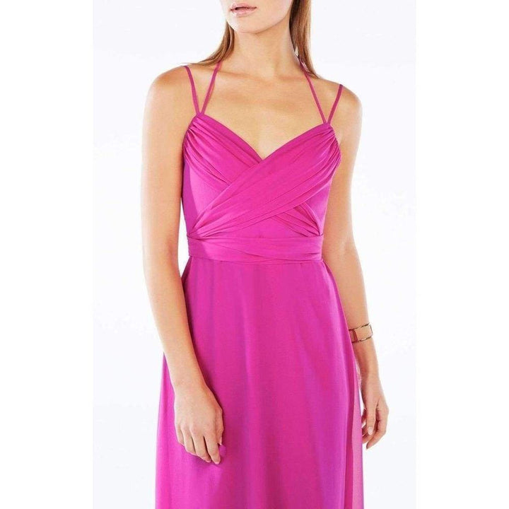 Rosabelle Open Back Front Slit Dress