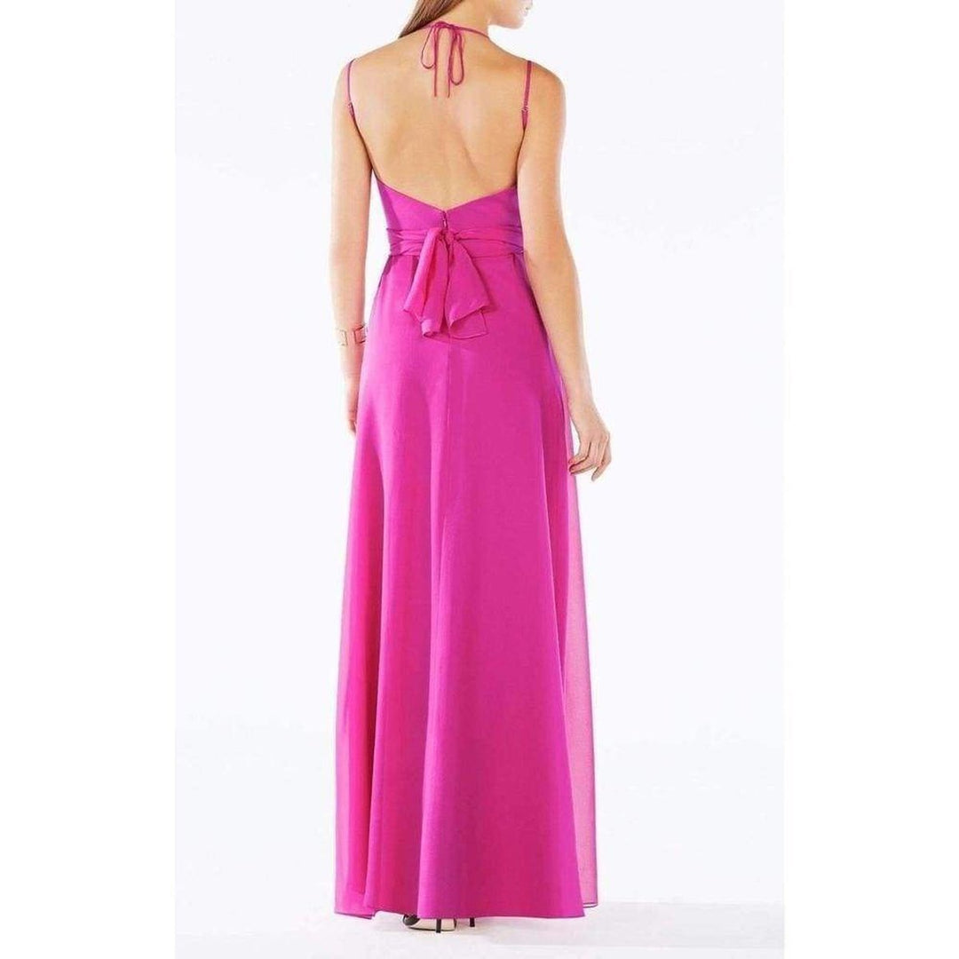 Rosabelle Open Back Front Slit Dress