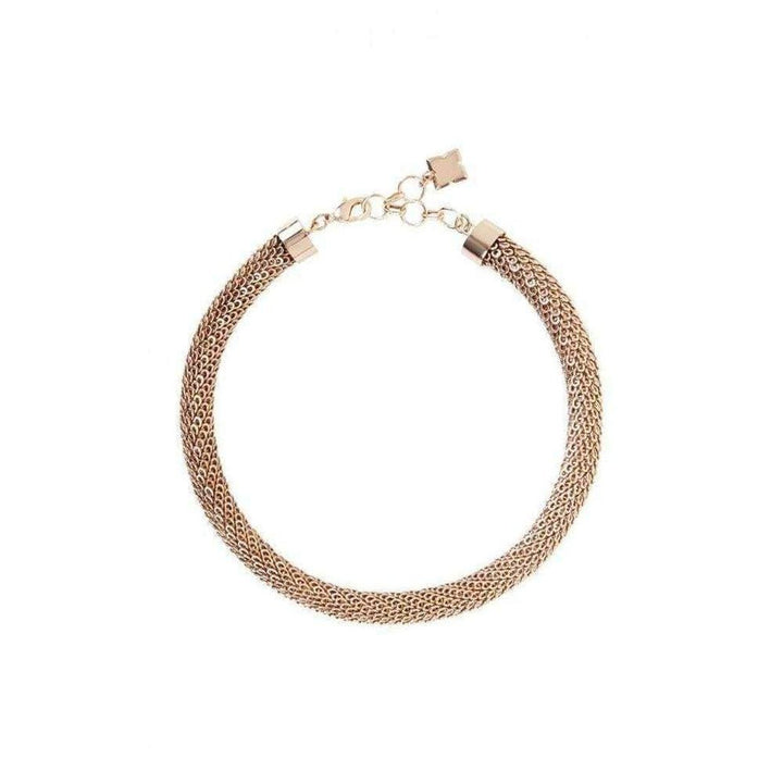 Rose Gold Looped Chain Necklace