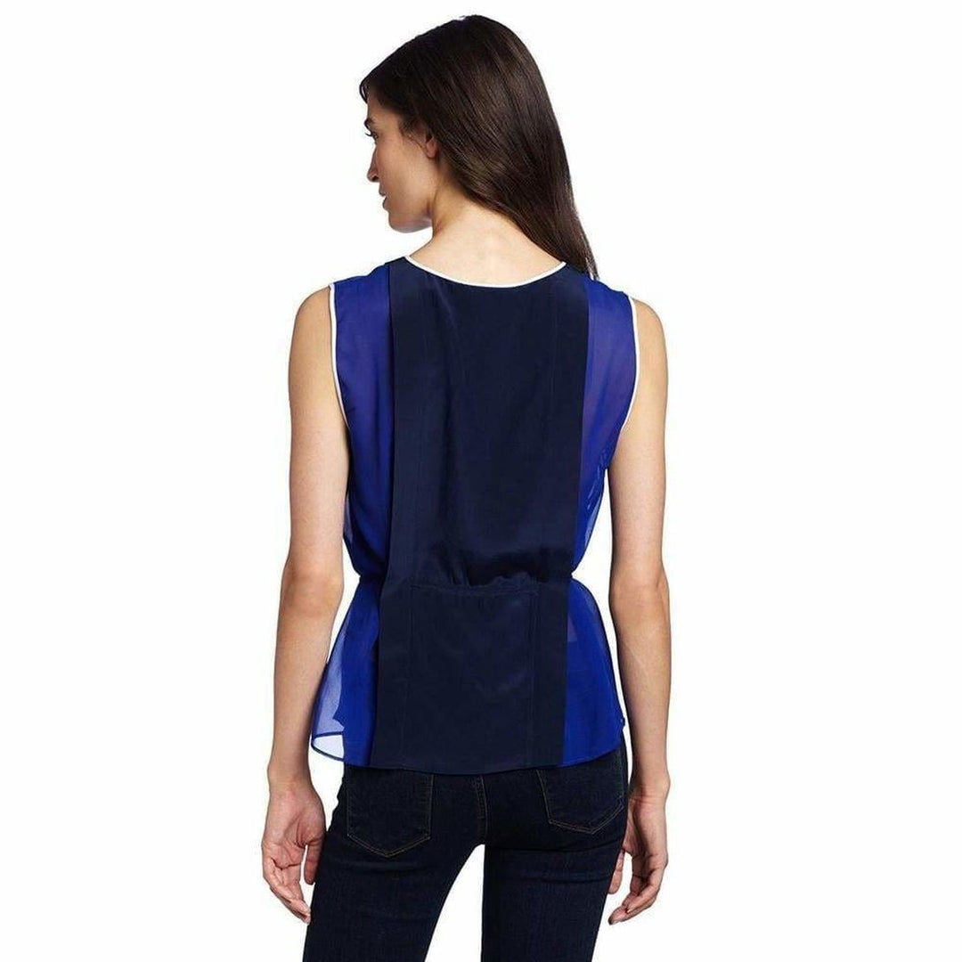 Royal Blue Combo Lula Silk Tank Top