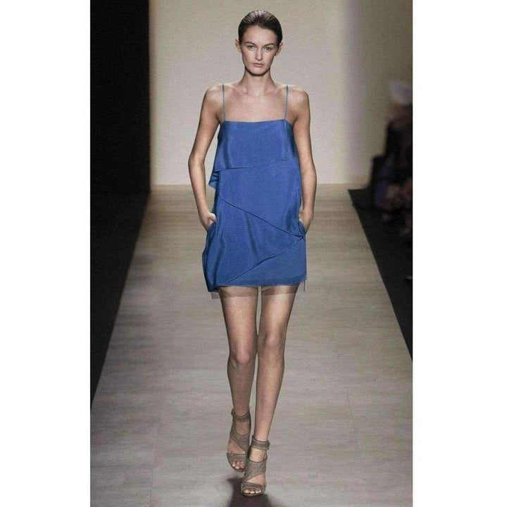 Runway Andie Cascading Silk Dress