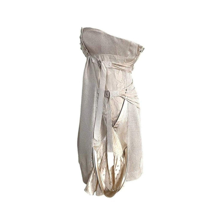 Runway Silk Blend Dress