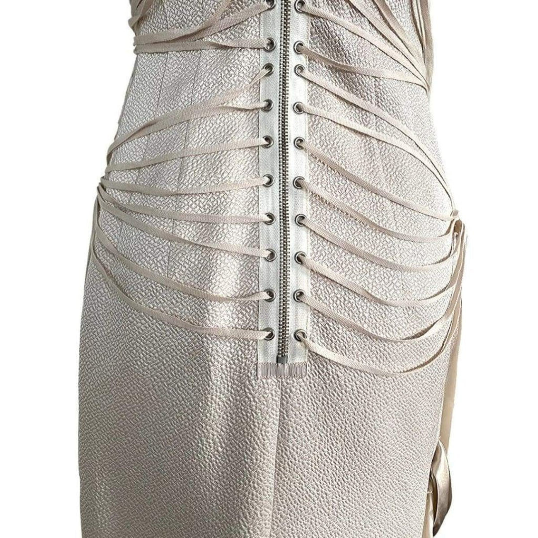 Runway Silk Blend Dress