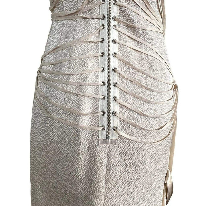 Runway Silk Blend Dress