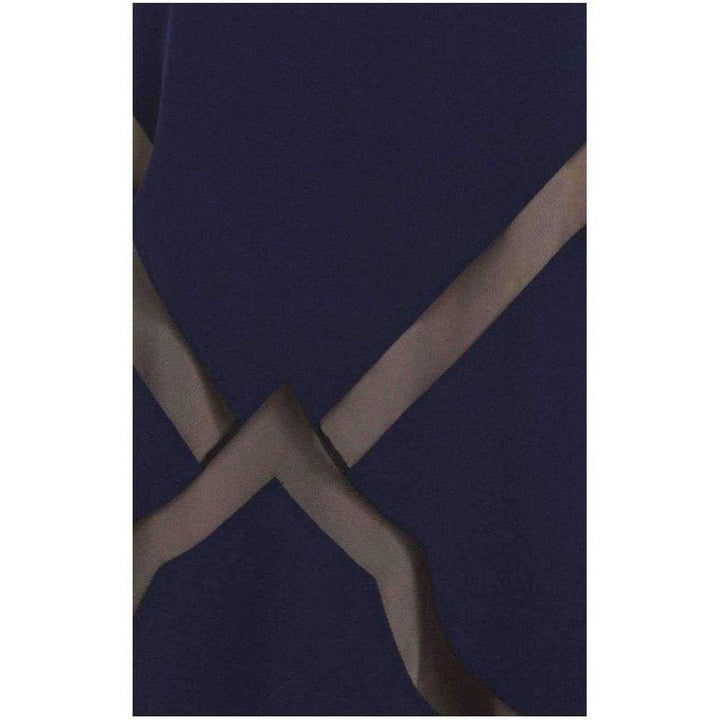 Magdalena Silk Sheer Insert Dress