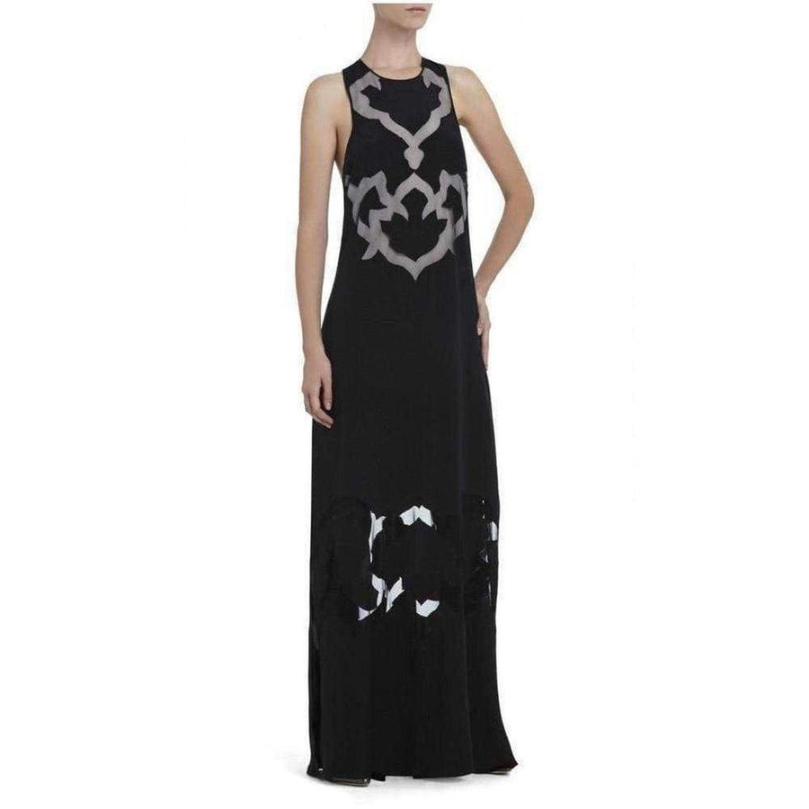 BCBGMAXAZRIA-Runway The Perla Blocked Design Silk Dress - Runway Catalog