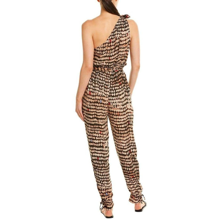 Sandy Dots One-Shoulder Jumpsuit