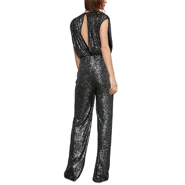 Sequinned Wide-Leg Jumpsuit