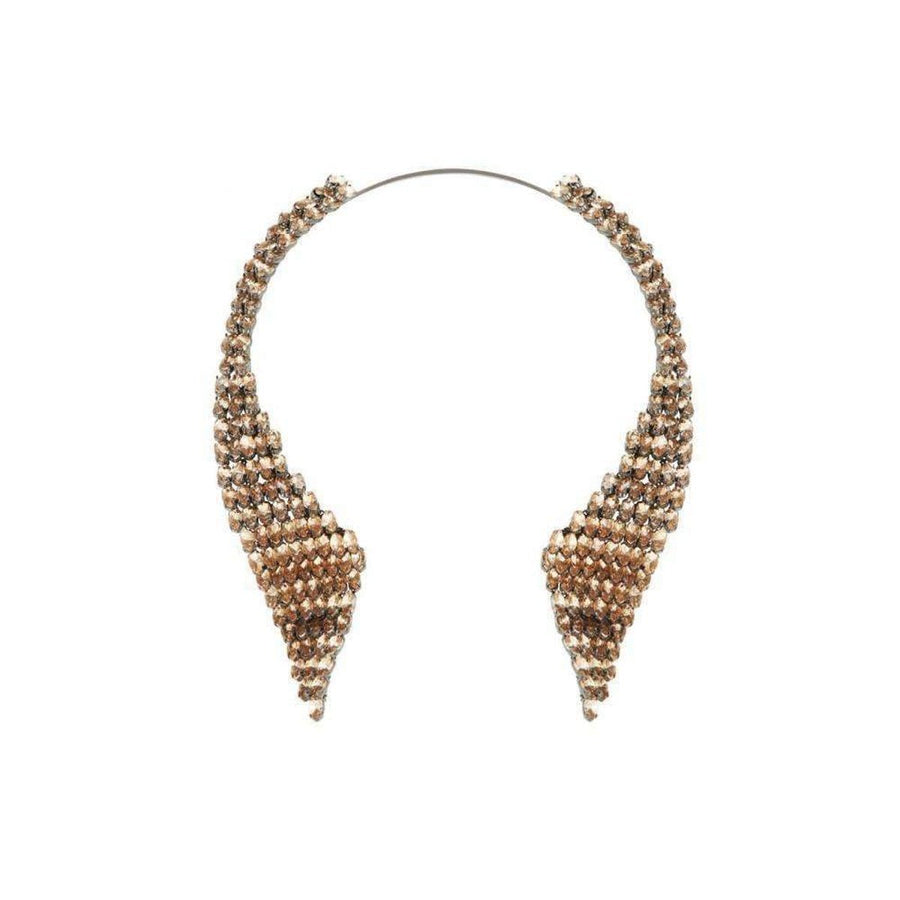 BCBGMAXAZRIA-Shadow Blush Stone Collar Necklace - Runway Catalog