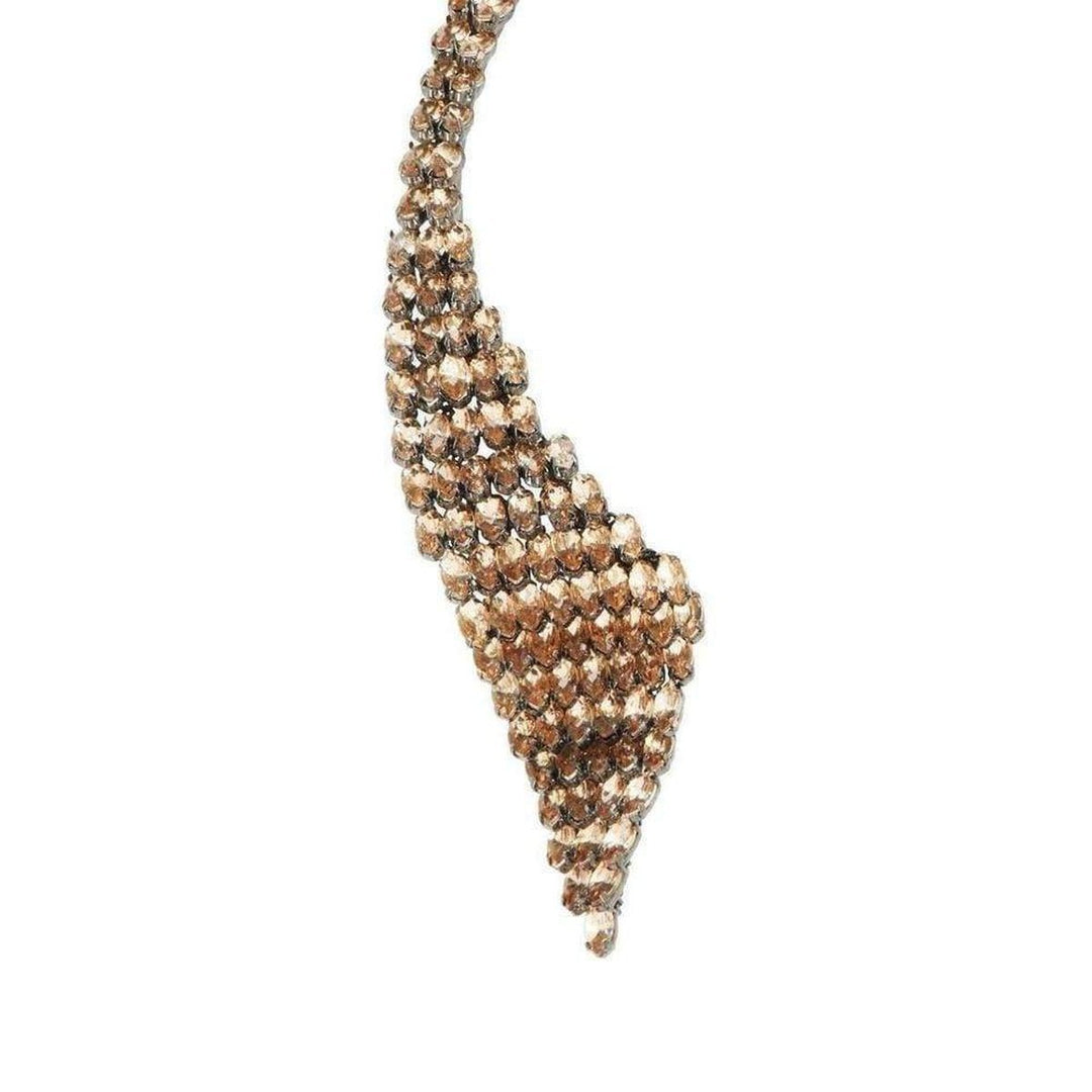 Shadow Blush Stone Collar Necklace