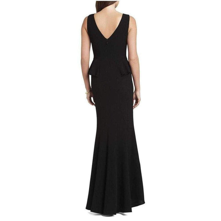 Silvia Sleeveless Peplum Long Dress