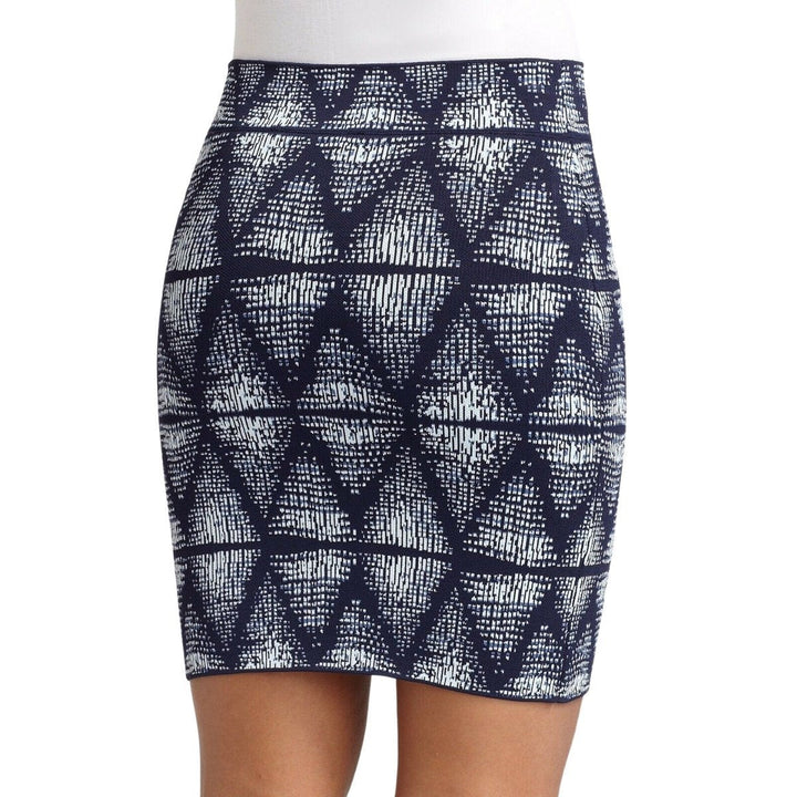 Simone Abstract Tribal Print Skirt