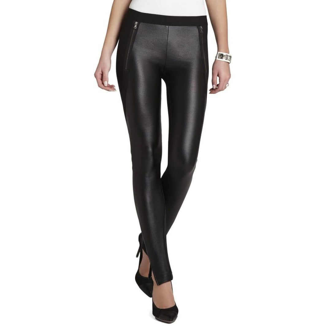 BCBGMAXAZRIA-Slade Pleather Legging - Runway Catalog
