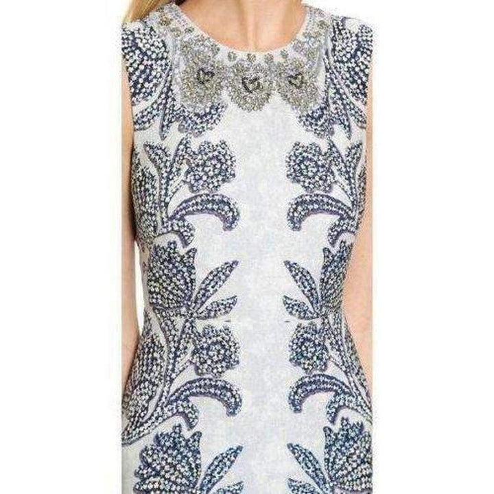 Sleeveless Printed Gown