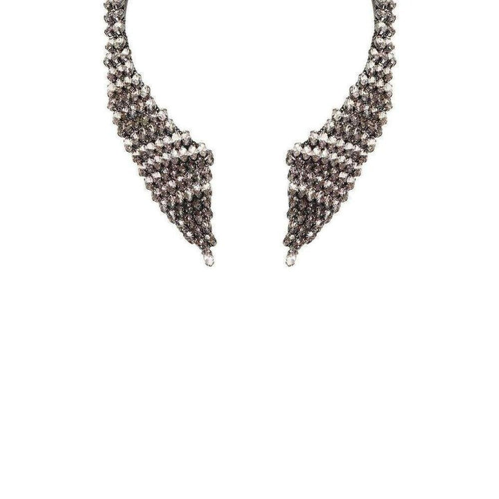 Smoke Stone Collar Necklace
